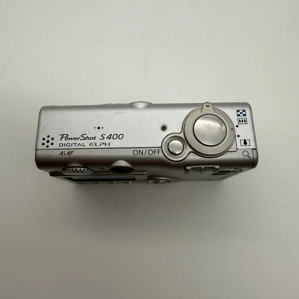 Canon PowerShot S400 Digital ELPH Camera Silver 4.0MP Bundle Tested